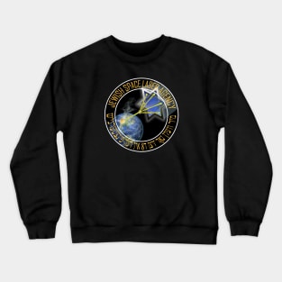 Jewish Space Laser Agency Crewneck Sweatshirt